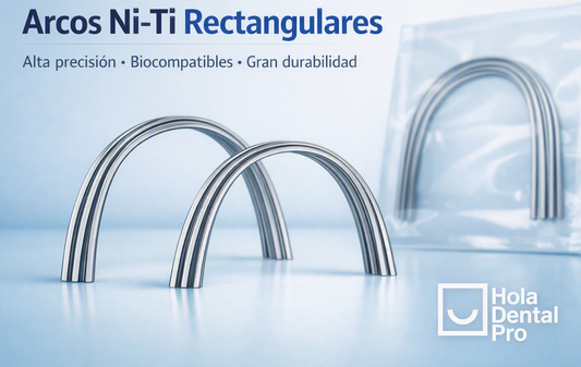 Arcos de Ni-Ti Rectangulares Super Elásticos